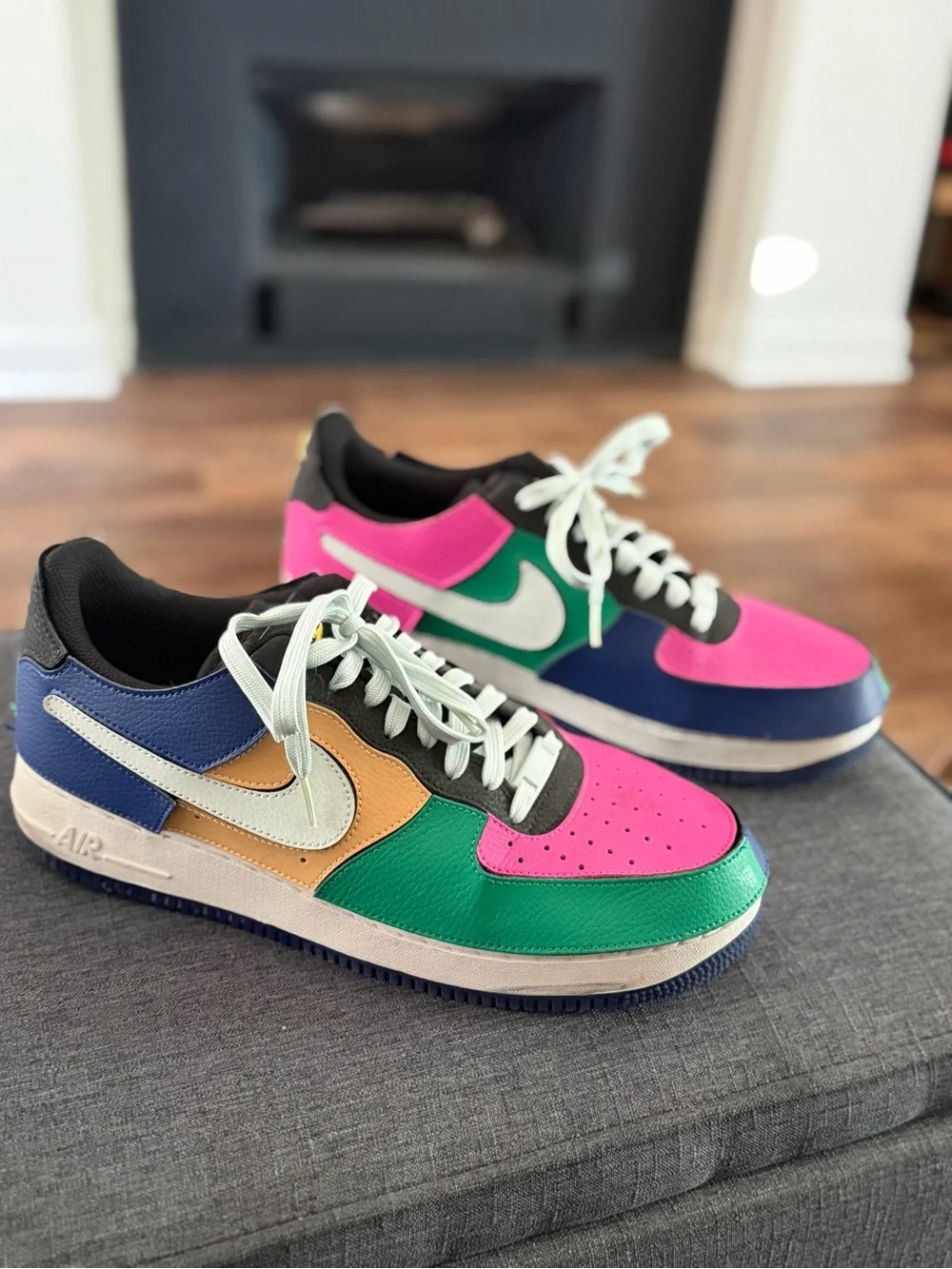 Nike Air Force 1/1 'Black Multi-Color